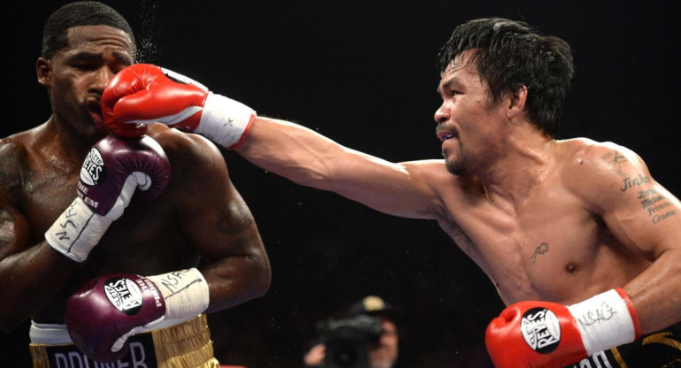 Triunfo de Pacquiao sobre Broner (Reuters)