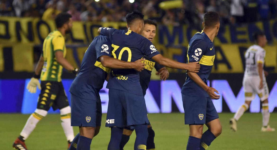 Victoria de Boca ante Aldosivi en Mar del Plata (NA)