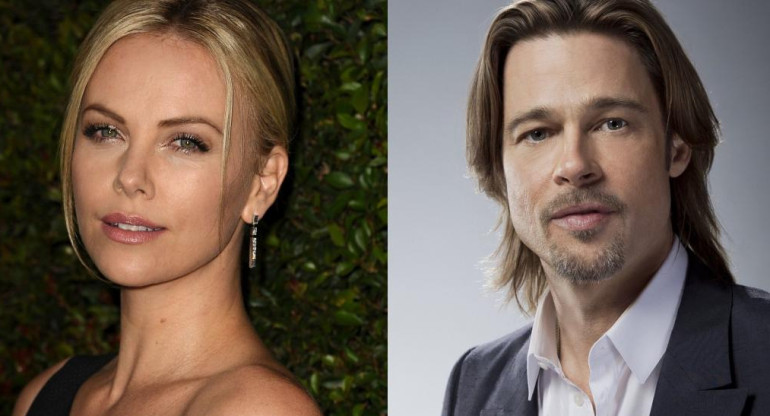 Brad Pitt y Charlize Theron