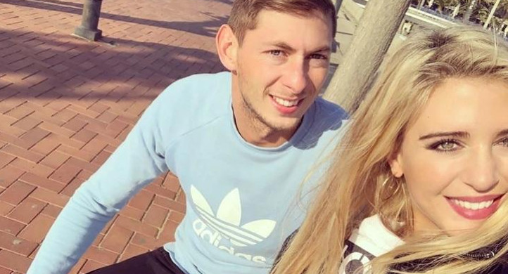 Emiliano Sala y Berenice Schkair