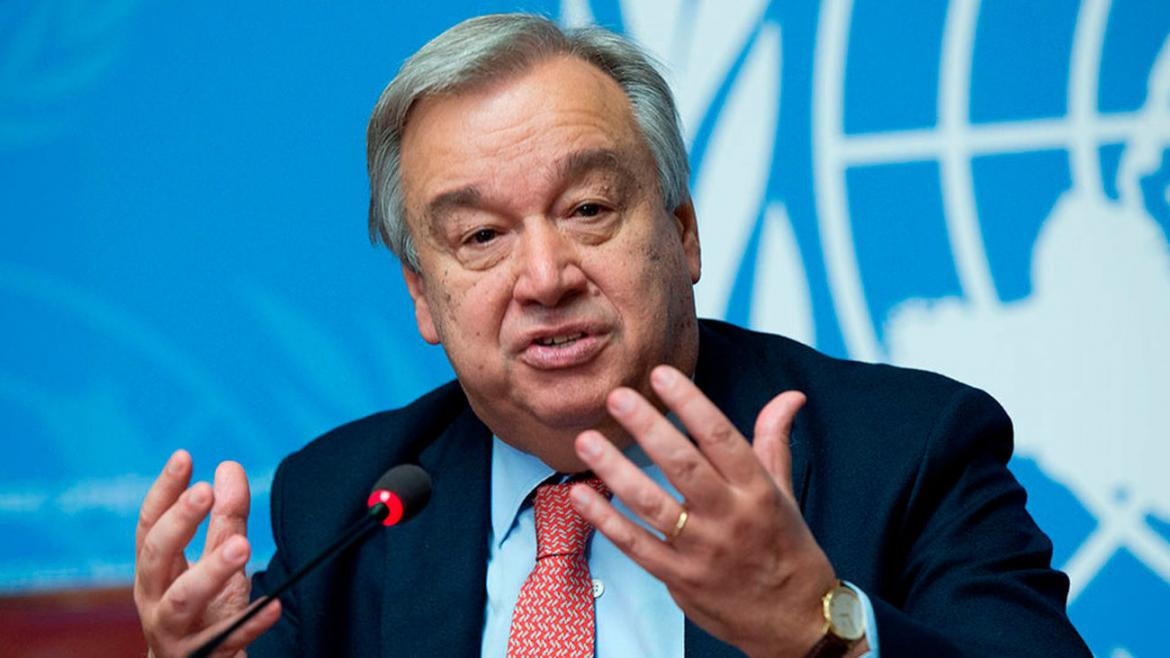 Antonio Guterres, secretario general de ONU