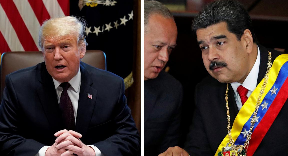 Trump - Nicolás Maduro