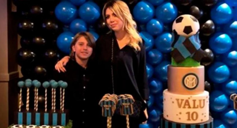 Hijo Wanda Nara - cumpleaños