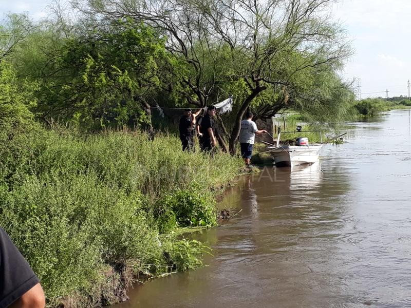 Búsqueda de Karen Fernández, Nena caída en aguas del Río Salado, Aire de Santa Fe