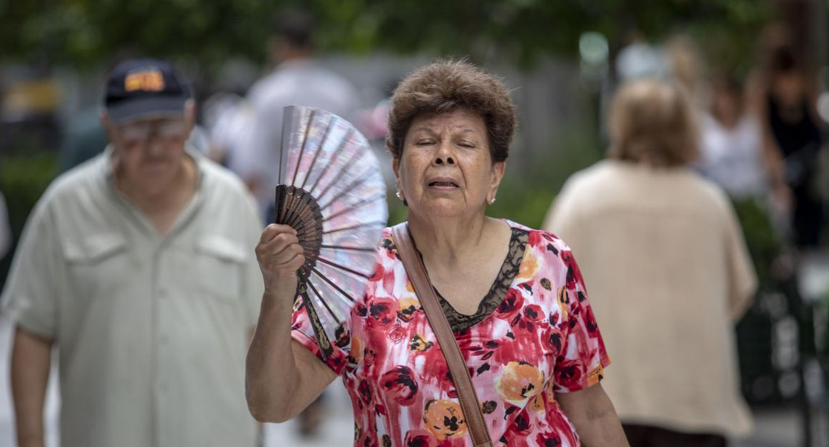 Calor y alerta naranja en la Ciudad de Buenos Aires (NA)