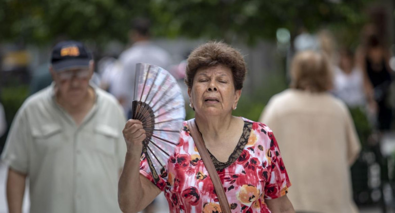 Calor y alerta naranja en la Ciudad de Buenos Aires (NA)