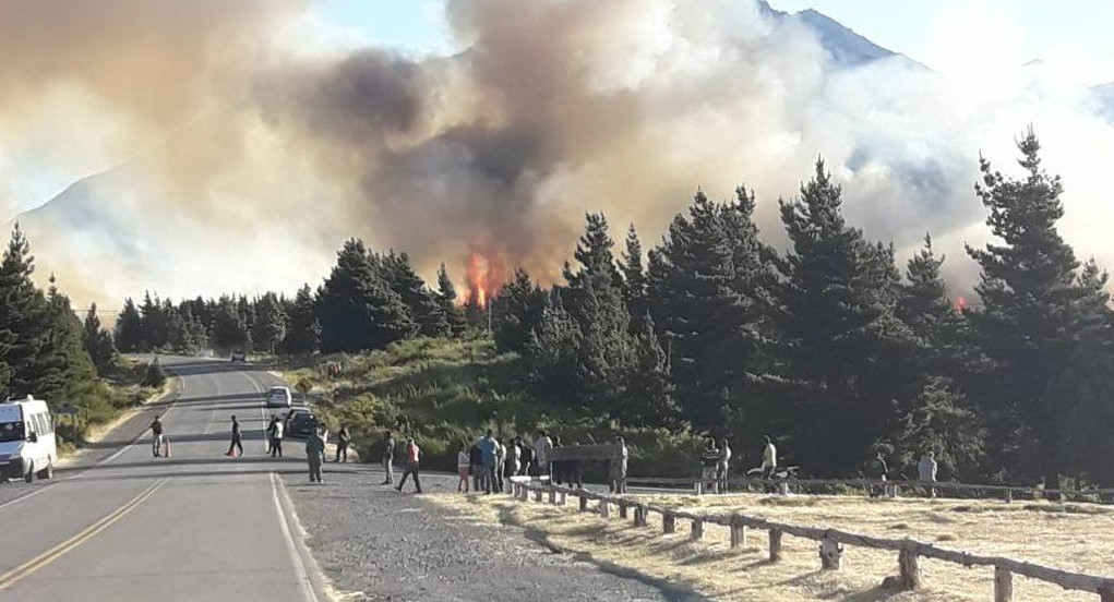 Incendio Epuyén - Chubut