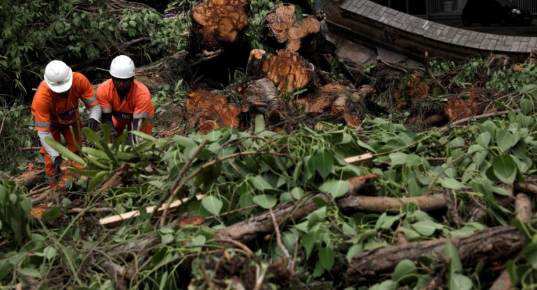 Temporal en Brasil, Reuters