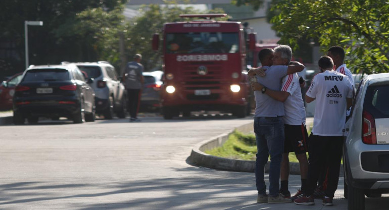 Incendio en centro de entrenamiento del Flamengo (Reuters)