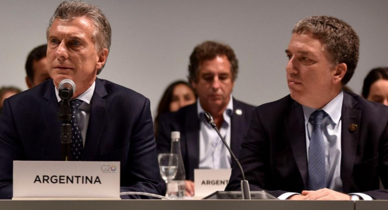 Macri y Dujovne - G20