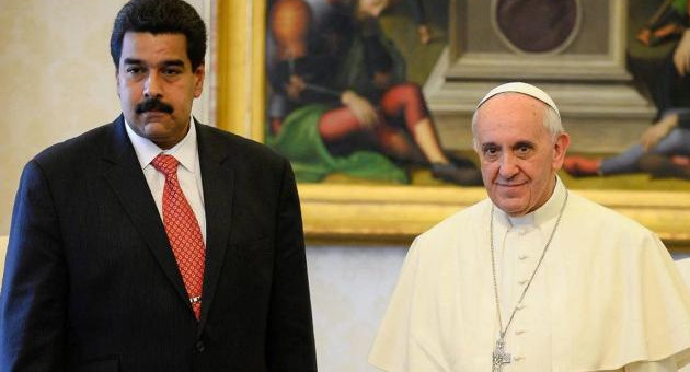 Maduro y Papa Francisco