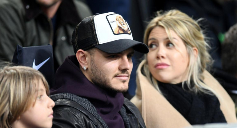 Mauro Icardi y Wanda Nara, Inter, fútbol