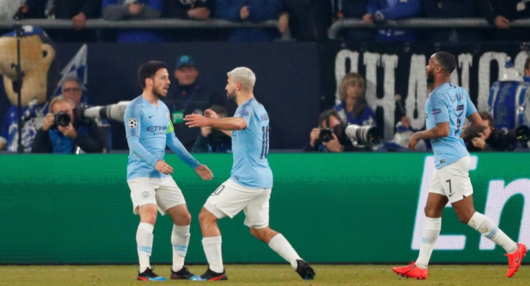 Champions League, Schalke 04 vs. Manchester City, fútbol, deportes, gol de Sergio Agüero, Reuters	