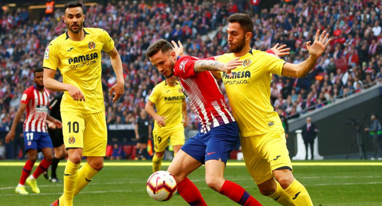 La liga de España, Atlético Madrid vs. Villarreal, Reuters