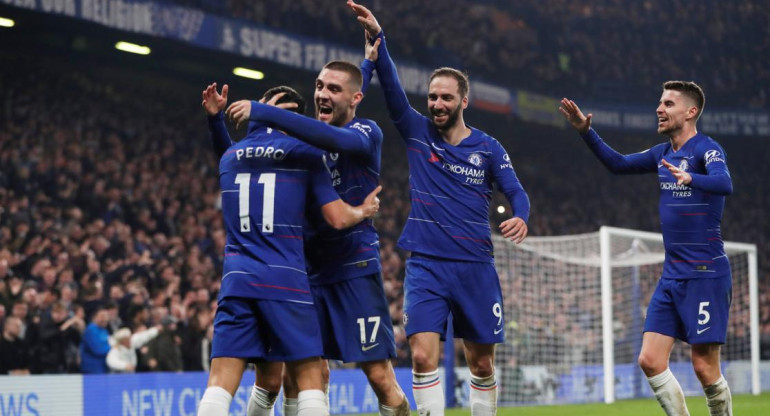 Chelsea vs. Tottenham, Premier League, fútbol inglés, Gonzalo Higuaín, Reuters