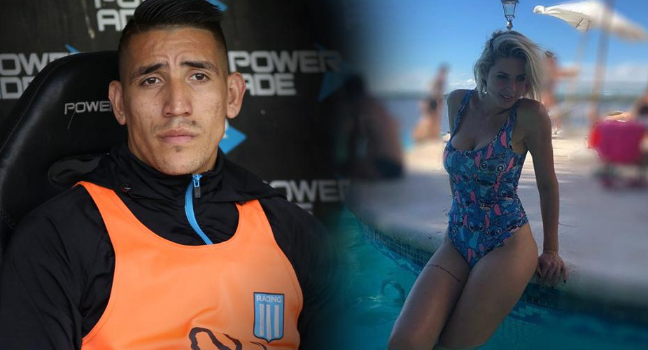 Ricardo Centurión y Tamara Bella, Racing, fútbol, deportes, romance, NA, Instagram