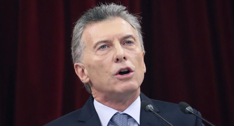 Mauricio Macri - dicurso sesiones ordinarias Agencia NA