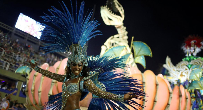 Carnaval festejos - Río de Janeiro Brasil Foto Reuters