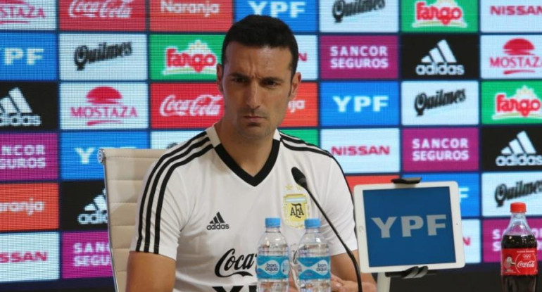 Conferencia de prensa de Lionel Scaloni