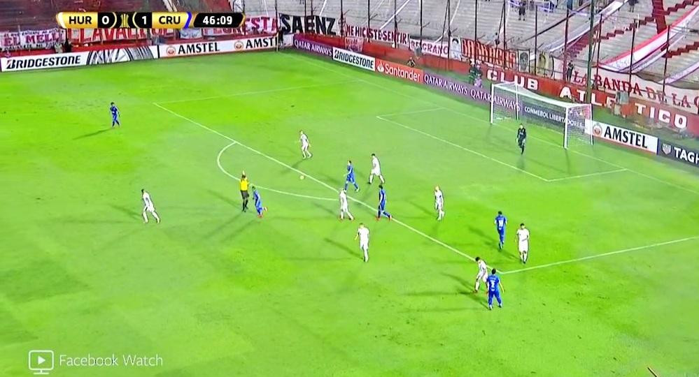 Huracan vs. Cruzeiro por Copa Libertadores por Facebook Watch