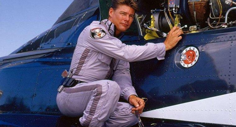 Jan-Michael Vincent - protagonista de "Lobo en el Aire"