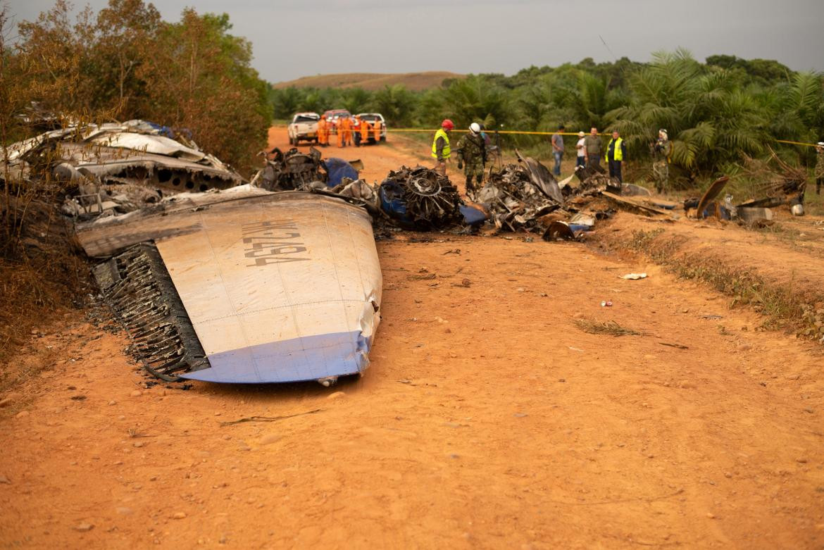 Accidente aéreo - Colombia Reuters