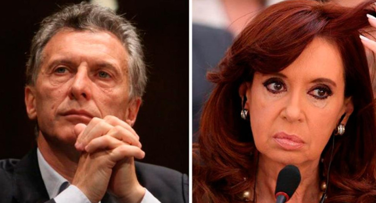 Mauricio Macri y Cristina Kirchner