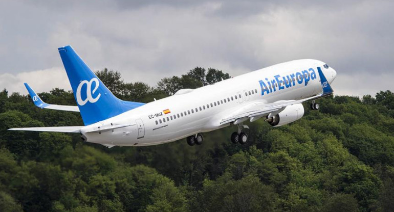 Avión de Air Europa