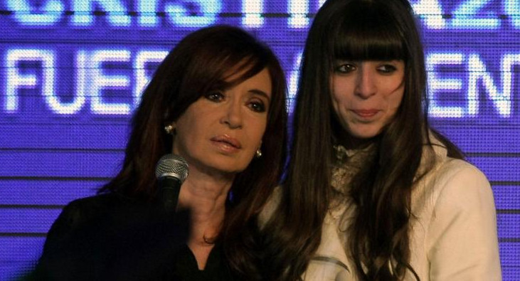 Cristina Kirchner y Florencia Kirchner