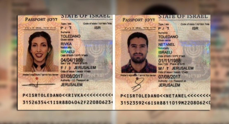 Iraníes detenidos con pasaportes falsos, documentos	