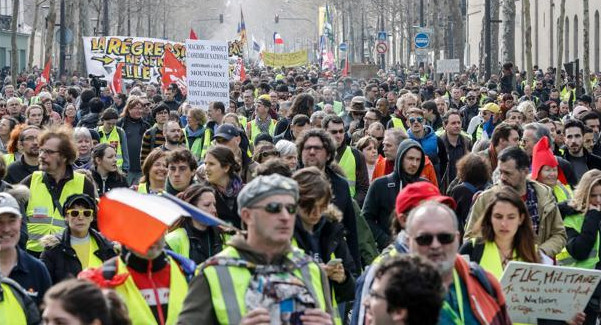 Chalecos amarillos - Francia Reuters