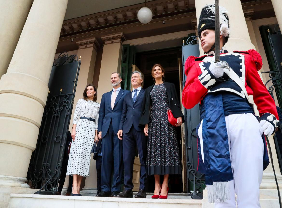 Macri, Awada y los Reyes de España Felipe y Letizia en Congreso Internacional de la Lengua Española en Córdoba, REUTERS	