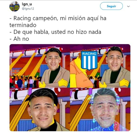 Memes Racing campeón - redes sociales