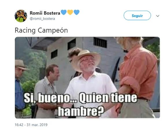 Memes Racing campeón - redes sociales