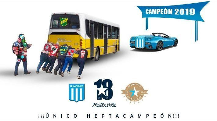 Memes Racing campeón - redes sociales