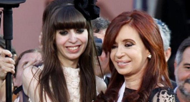 Cristina Kirchner y Florencia Kirchner