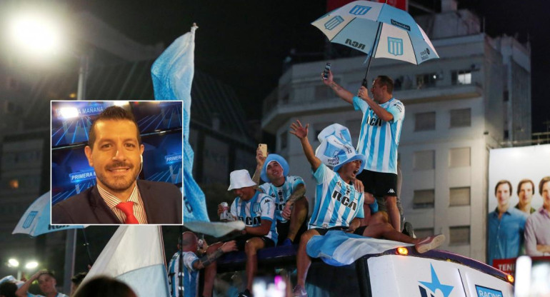 Racing campeón, Pablo Quinci, fútbol