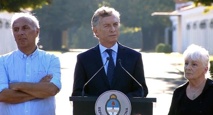 Macri - acto por Malvinas 