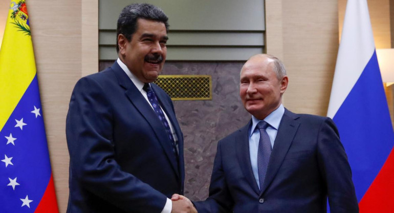 Nicolás Maduro y Vladimir Putin (Reuters)