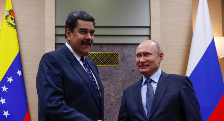 Nicolás Maduro y Vladimir Putin (Reuters)