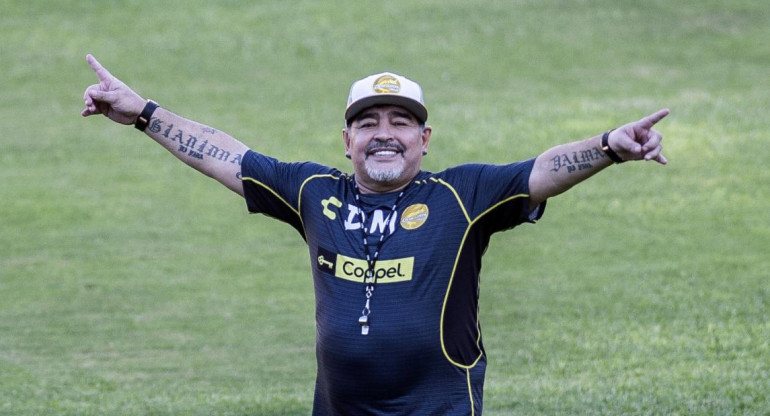 Diego Maradona, DT de Dorados, fútbol, deportes, NA