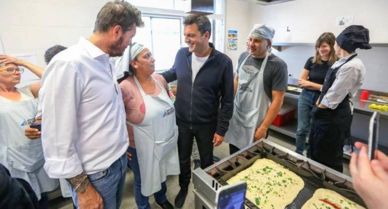 Massa y Tinelli en San Fernando - Elecciones 2019