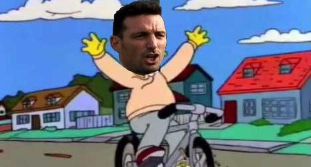 Memes por el accidente de Lionel Scaloni en Mallorca