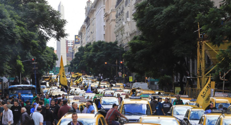 Marcha de Organizaciones sociales - Obelisco, NA