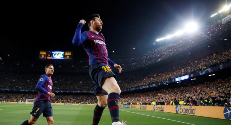 Champions League, Barcelona vs. Manchester United, gol de Messi, fútbol, Reuters