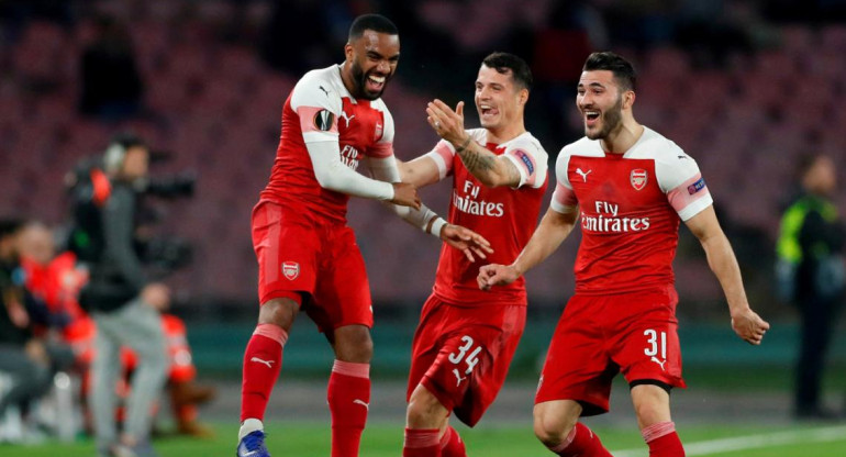 Europa League, Nápoli vs. Arsenal, fútbol, deportes, Reuters