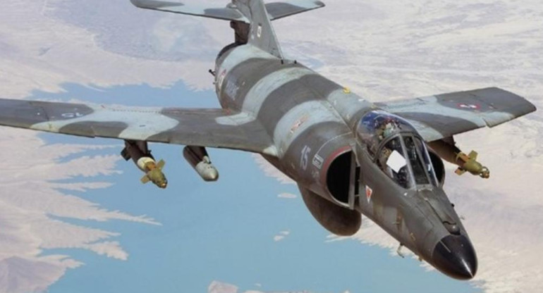 Super Etendard, avión francés comprado por la Argentina