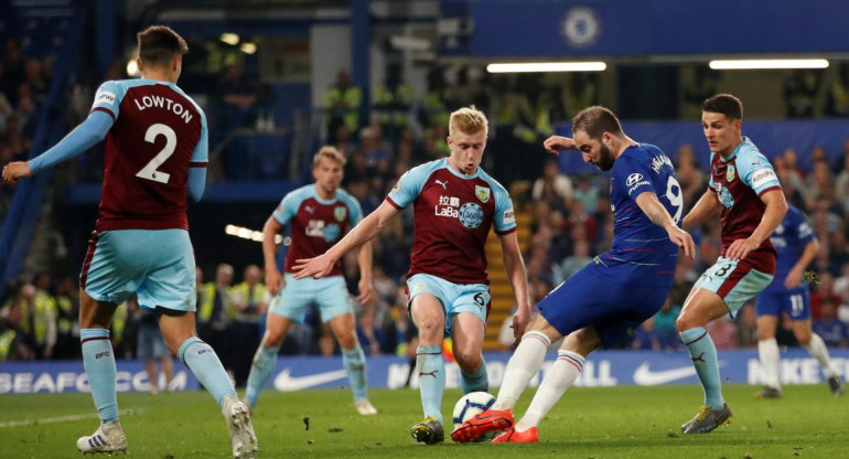 Chelsea vs. Burnley por Premier League, Reuters