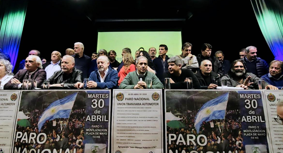 Gremios ratificaron paro y movilización para el 30 de abril, NA