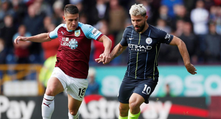 Premier League, Burnley vs. Manchester City, Sergio Kun Agüero, fútbol, deportes, Reuters	